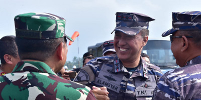 Dankormar:  Pengabdian TNI dan POLRI Tiada Henti untuk Indonesia Maju