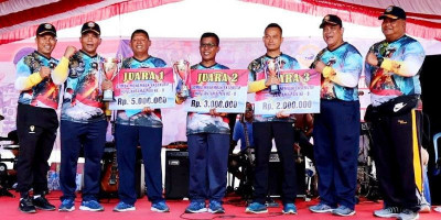 Danyonmarhanlan XIV Juara Pertama Lomba Menembak Pistol Eksekutif