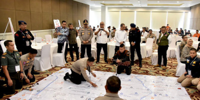 BNPT RI Latih Aparatur Pemerintah Jabar Tangani Tempat Kejadian Perkara Bom