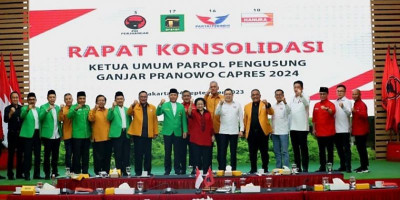 Arsjad Rasjid Ketua Tim Pemenangan Nasional Ganjar Pranowo, Andika Jadi Wakil