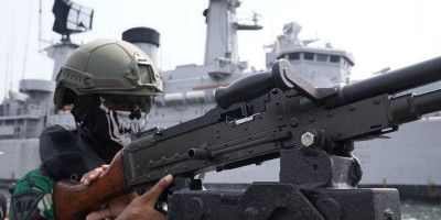 Sejumlah Kapal Perang Mutakhir Amankan KTT Ke-43 ASEAN Jakarta