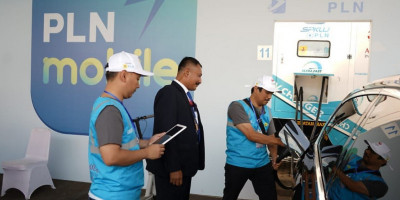 79 EV Charging PLN Disjaya Dukung Kelancaran Transportasi Kendaraan Listrik Delegasi KTT ke-43 ASEAN