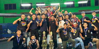 Sea Ghost MMA Marinir Raih Medali Pada Piala KONI Banten 2023