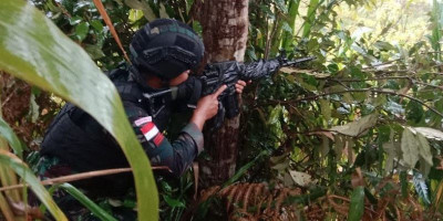1 KST Tewas dan 1 KST Terluka Ditembak Aparat Gabungan TNI-POLRI 