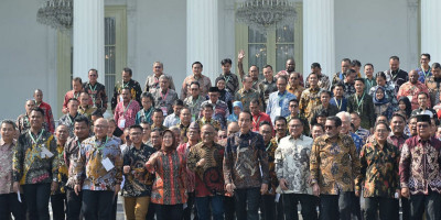 Buka Kongres ke 25 PWI di Istana, Jokowi Minta Wartawan Patuhi Kode Etik Jurnalistik