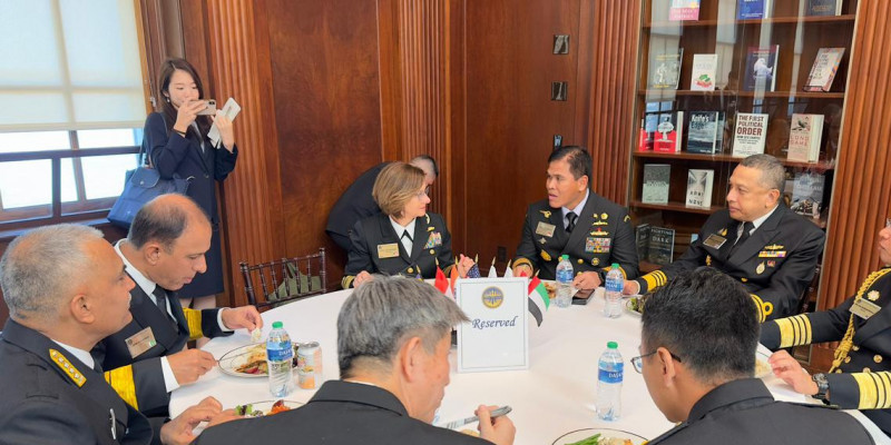 TNI AL Terus Meningkatkan Hubungan Diplomasi dengan Pimpinan Angkatan Laut Dunia 
