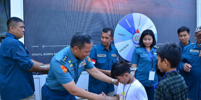 Meriahnya Sambutan Pengunjung Pameran TNI AL Pada Navy Fair 2023 