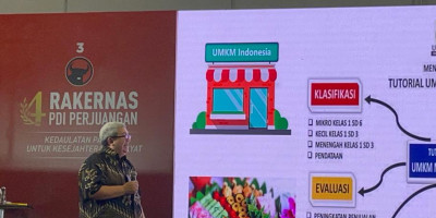  Diskusi Pameran Rakernas IV PDIP: 3 Resep Go untuk UMKM Ala Ketua Aprindo