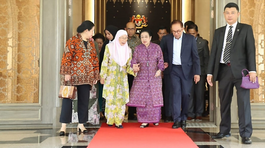 Diajak Bu Mega Ketemu, PM Malaysia Anwar Ibrahim Sarankan Cucu Megawati Belajar Politik