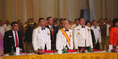 Menyambut HUT Ke-78 TNI, Panglima TNI Reuni Dengan Para Sesepuh TNI