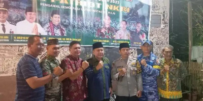 Warga Gunung Pangilun Gelar HUT TNI ke - 78, Wahyu: Wujud Kecintaan Rakyat ke TNI
