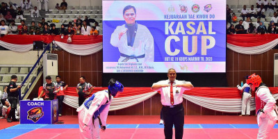 Kejuaraan Taekwondo Kasal Cup TNI AL Resmi Dibuka, 1.200 Atlet Ikut Bertanding