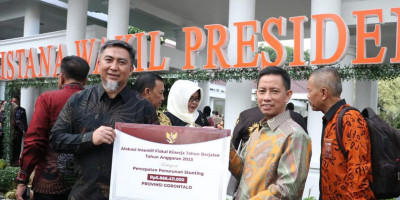 Berhasil Tekan Stunting, Pemprov Gorontalo Raih Insentif  Fiskal 5,8 Miliar dari Wapres