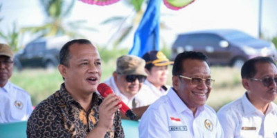 Komisi IV DPR RI Tinjau Langsung Lumpung Pangan Papua di Marauke