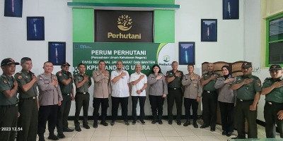 Perhutani Bandung Utara Terima Kunjungan Jajaran Binmas Polda Jabar.