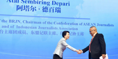 Atal S Depari Bicara di Forum Belt and Road Journalists Forum (BRJF) 2023 di Beijing