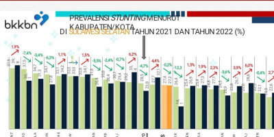 Anggaran Minim, Kasus Stunting di Palopo Alami Penurunan