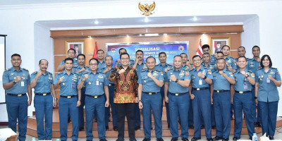 Koarmada RI Gelar Sosialisasi Undang-Undang RI No 16 Tahun 2023