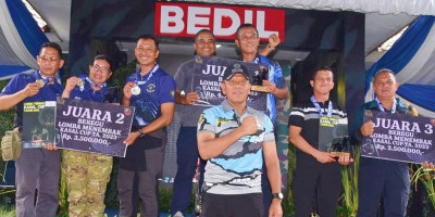 Koarmada RI Juara Umum Kejuaraan Menembak Kasal Cup 2023
