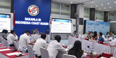 Bakamla RI Gelar Rapat Koordinasi Harmonisasi Strategi Kamla