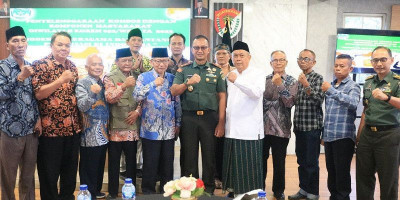 Korem 052/Wijayakrama Selenggarakan Komsos dengan Komponen Masyarakat