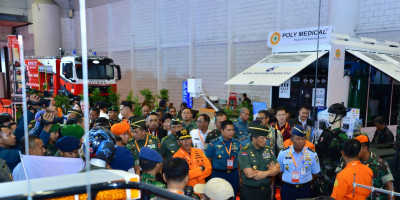 TNI AL Pamerkan Sejumlah Alat Penaggulangan Bencana yang Selama ini Digunakan di EDRR