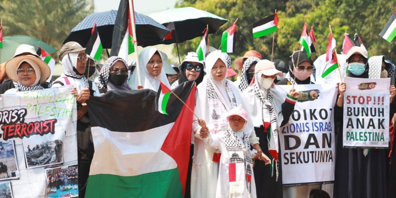 Aqsa Working Group Gelar Aksi Damai dan Doa Bersama Lintas Agama untuk Palestina