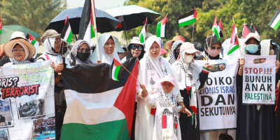 Aqsa Working Group Gelar Aksi Damai dan Doa Bersama Lintas Agama untuk Palestina
