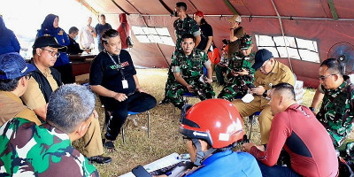 Danrem 052/Wijayakrama Tinjau Lokasi Kebakaran TPA Rawa Kucing