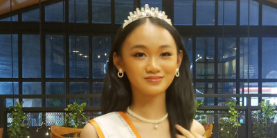 Chantal Ling Pangestu anak kelas 6 SD Jadi Puteri Anak Indonesia Jakarta Pariwisata 2023