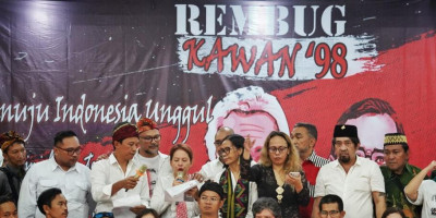Lagu Daerah Juang Mengema Saat Aktivis Reformasi Deklarasi Dukung Ganjar-Mahfud
