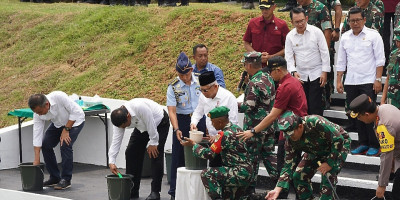 TNI Gelar Gerakan Nasional Ketahanan Pangan di 385 Titik Wilayah Indonesia