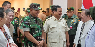 Menhan Prabowo Resmikan RS dr. H. Sadjiman di Bogor untuk TNI dan Masyarakat