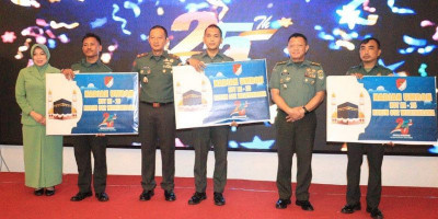 Korem 052/Wijayakrama Gelar Syukuran dan Santunan