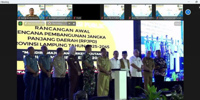 Penyusunan RPJPD Prov Lampung 2025-2045 Berfokus Aspirasi Publik