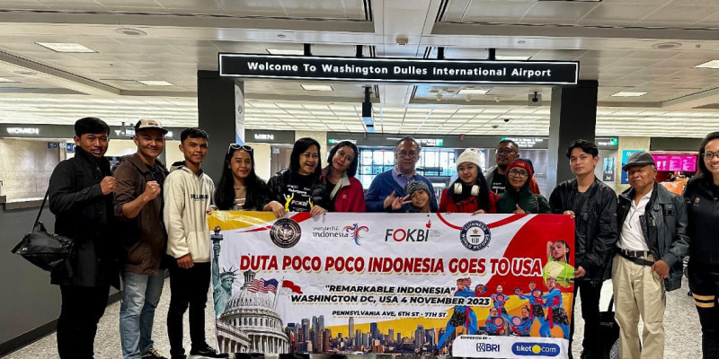 Duta Poco-Poco Indonesia Menggoyang Washington DC USA