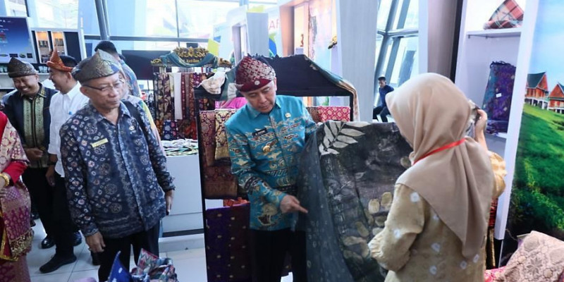 Melibatkan 38 UMKM, Pameran Jelajah Sumatera Selatan di Bandara Soetta