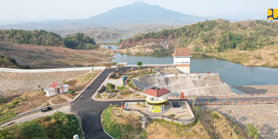 Siap Diresmikan, Bendungan Cipanas Suplai Irigasi dan Air Baku Rebana Jawa Barat