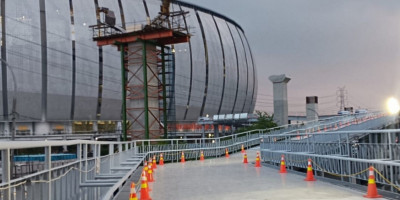 Jembatan Penyeberangan Orang (JPO) Permudah Akses ke Stadion JIS Untuk Piala Dunia U-17 2023