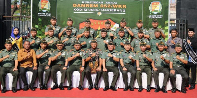 Danrem 052/Wijayakrama, Laksanakan Kunjungan Kerja ke Kodim 0506/Tgr