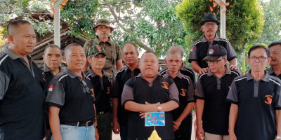 Paguyuban Purnawirawan Rumkital Marinir Cilandak Potong Tumpeng Sambut HUT Marinir KE 78 