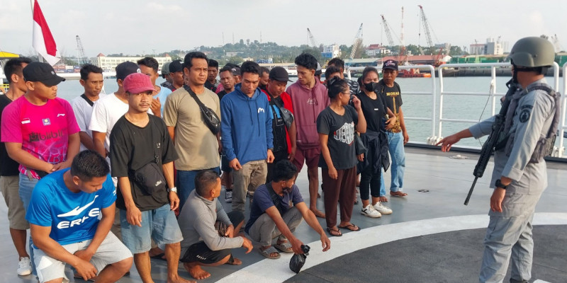 Bakamla RI Gagalkan Penyelundupan TKI Ilegal ke Malaysia