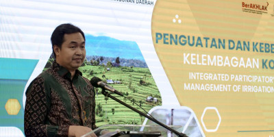 Komisi Irigasi Berperan Penting Membangun Pertanian Berkelanjutan