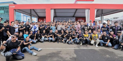Korlantas Polri Gandeng Komunitas Motor Tumbuhkan Kesadaran Keselamatan Berkendara
