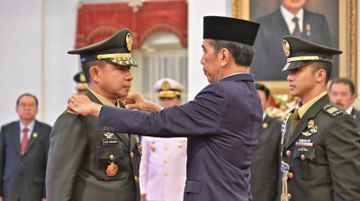 Jenderal TNI Agus Subiyanto Resmi Dilantik sebagai Panglima Tentara Nasional Indonesia