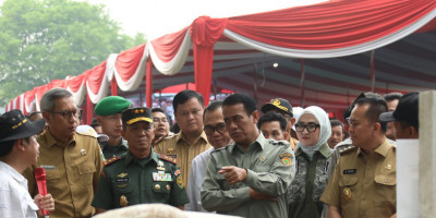 Tiba di Provinsi Sumsel, Mentan Amran Langsung Sapa Penyuluh Pertanian