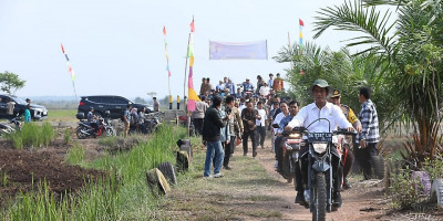 Mentan Ajak Penyuluh di Kalsel Bekerja Keras Wujudkan Kembali Swasembada