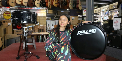 Dica Melo, Drummer Cilik, Resmi Menjadi Brand Ambassador untuk Drum Rolling