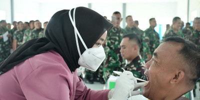 Antisipasi Resiko Tinggi Dalam Penugasan, Ladokgi TNI AL Laksanakan Pengambilan Data Antemortem Prajurit Marinir