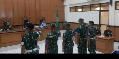 Bunuh Imam Masykur, Riswandi cs Dituntut Hukuman Mati dan Dipecat dari TNI